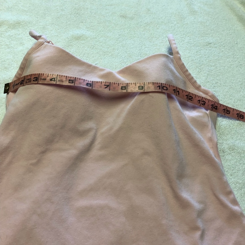 Moda International pink padded bra cami M - Picture 6 of 8